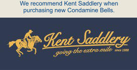 We recommend Kent Saddlery when purchasing new Condamine Bells.